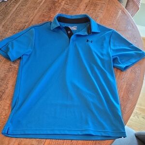 Under Armour Men's Blue Polo Shirt